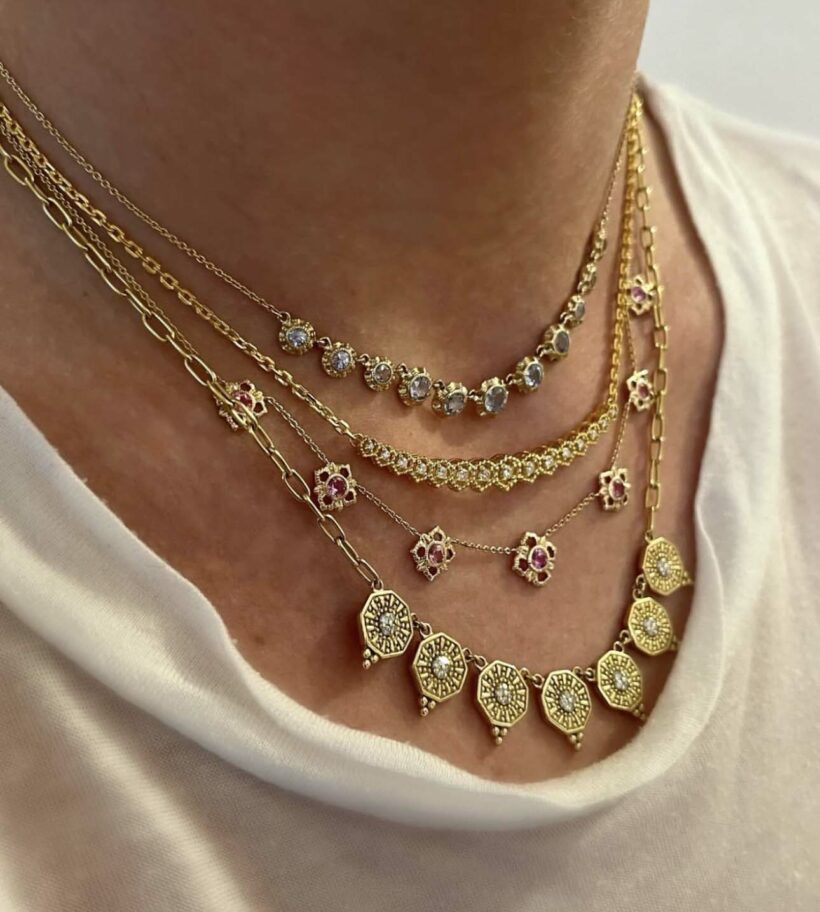 Necklace "Sunset" - Image 5